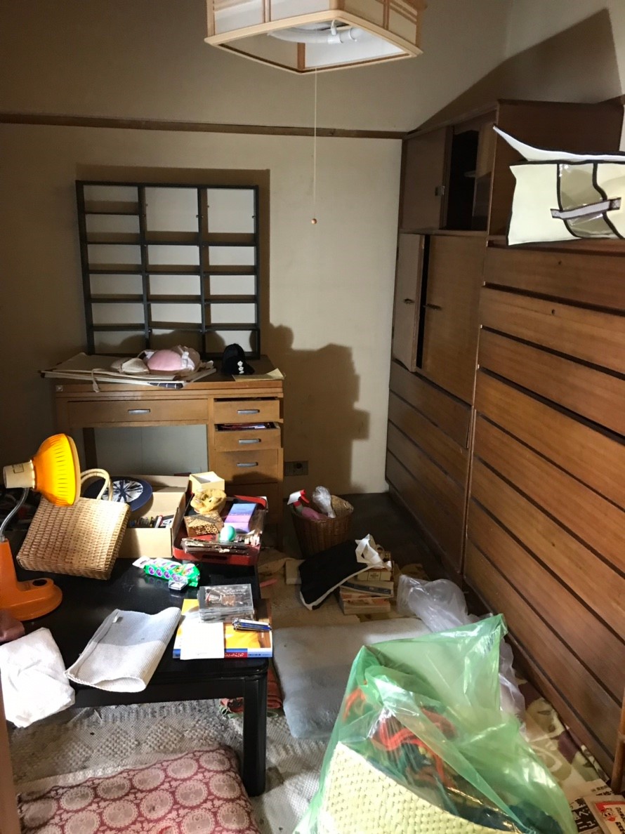 東京都調布市 戸建ての家具全て回収