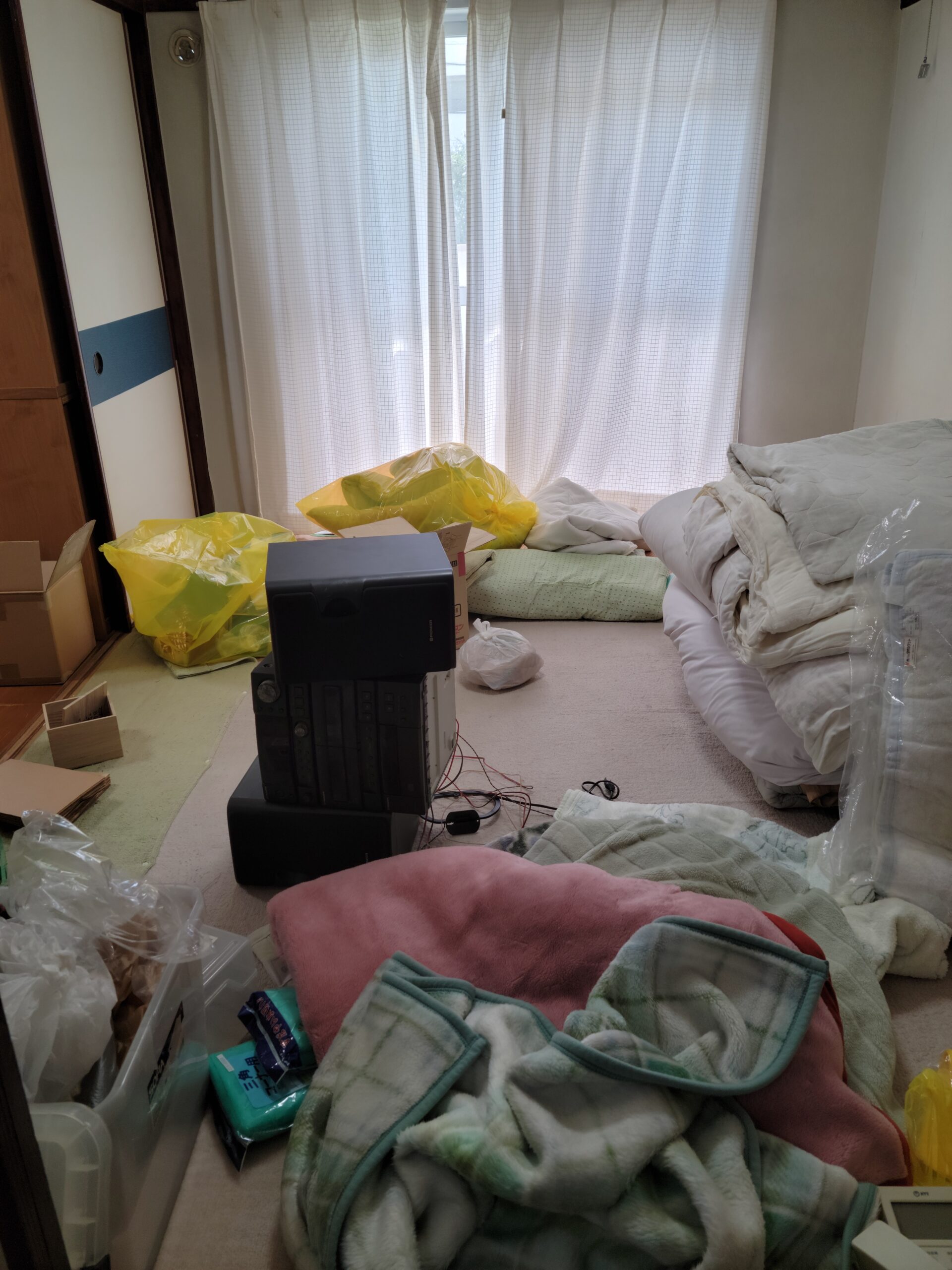 東京都府中市 部屋の片付けと不用品回収